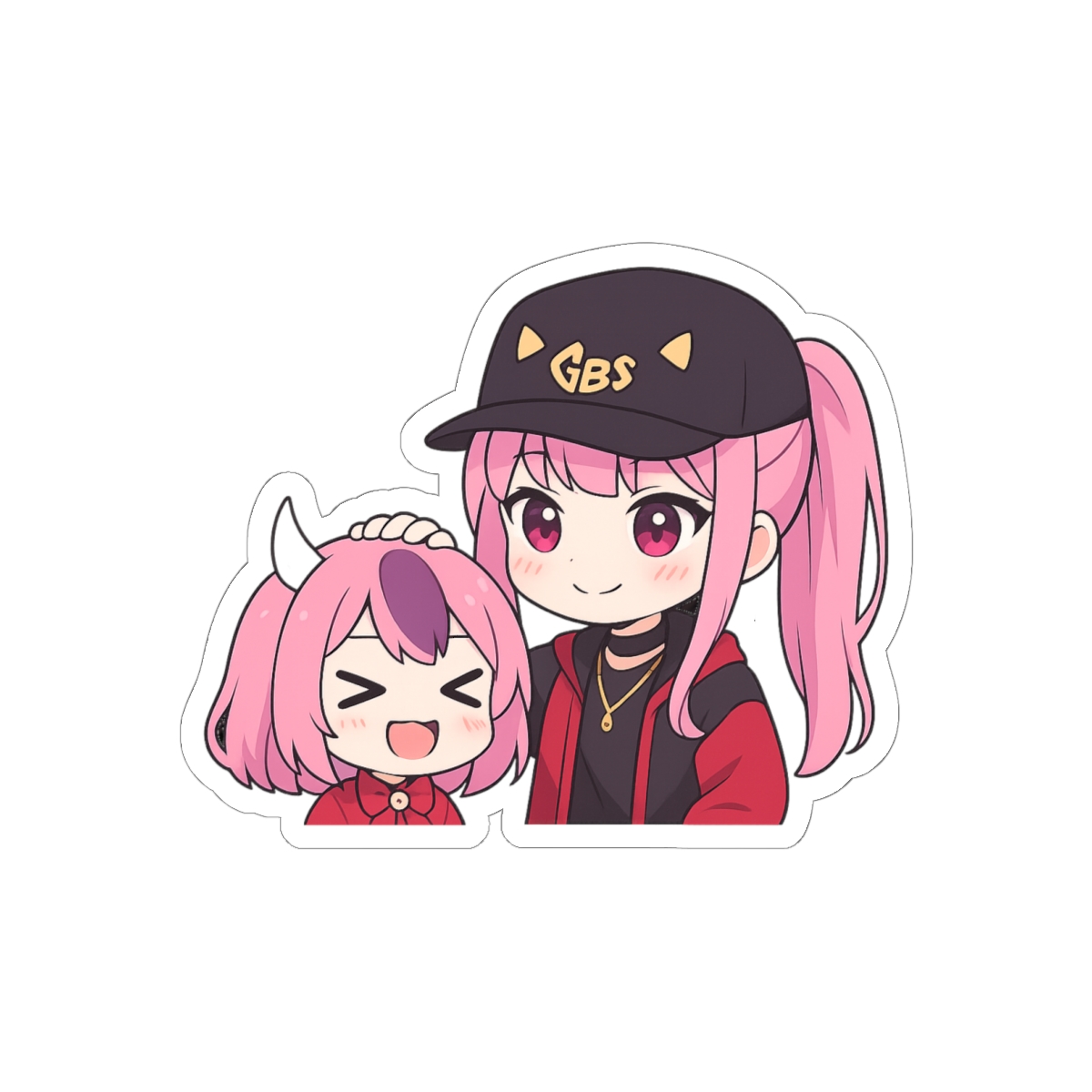 Adorable Ironmouse Clover VTuber Sticker | Cute Vinyl Decal