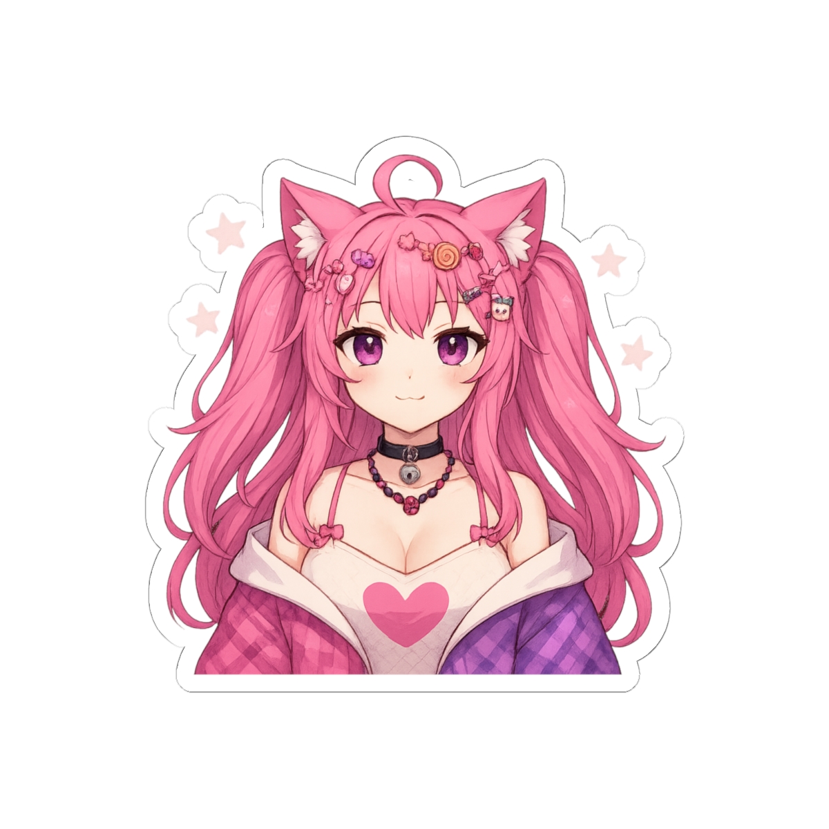 Ironmouse Vibes Sticker | Chaos Cuteness Demon Queen Vinyl Decal