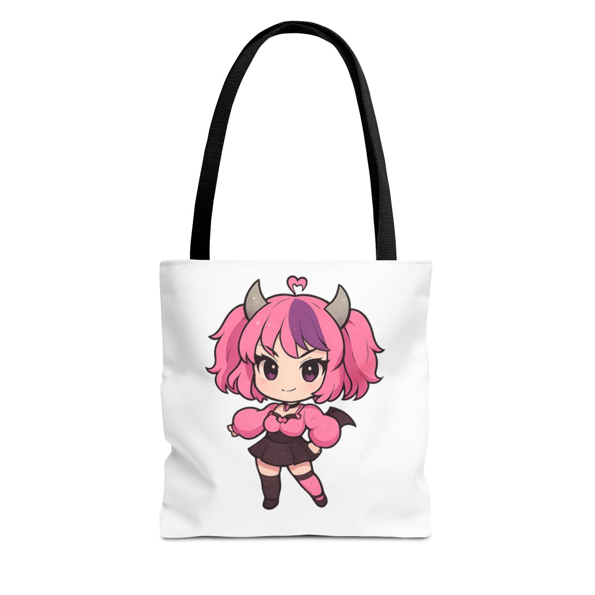 Chibi Ironmouse Tote Bag | Kawaii VTuber Reusable Bag