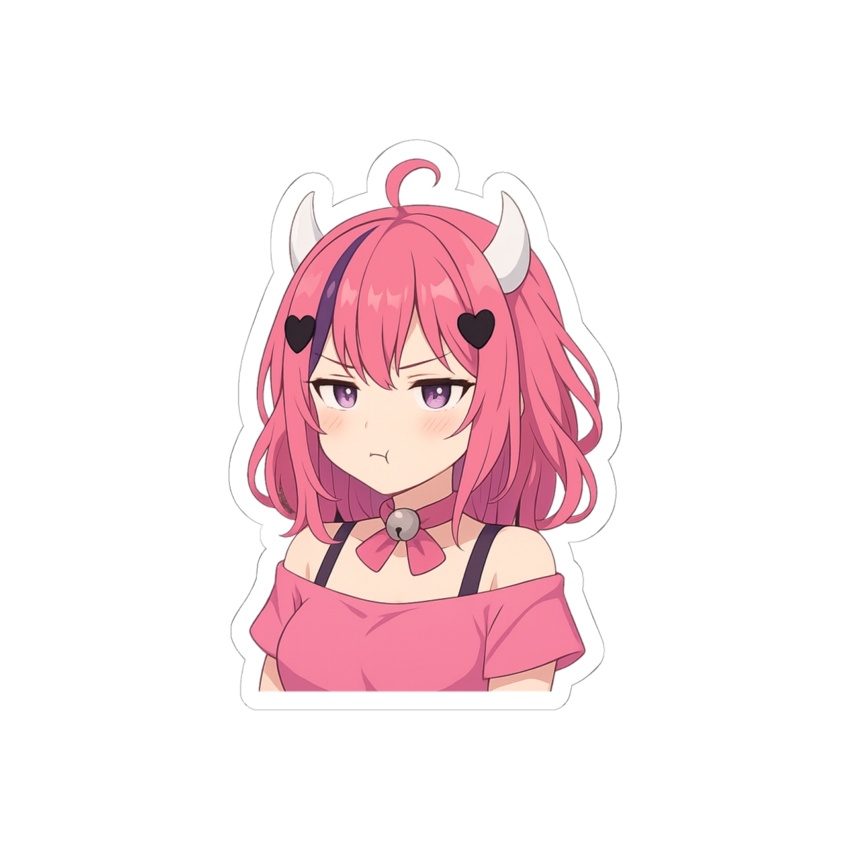 Ironmouse VShojo VTuber Sticker | Cute Demon Gremlin Vinyl Decal