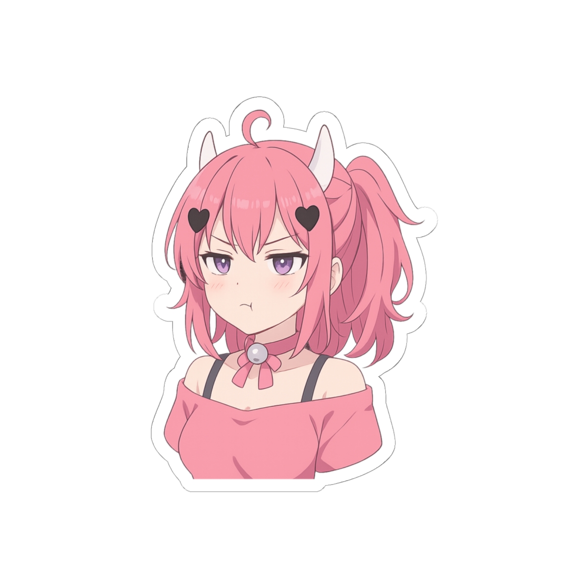 Ironmouse VShojo VTuber Chibi Sticker | Cute Vinyl Decal