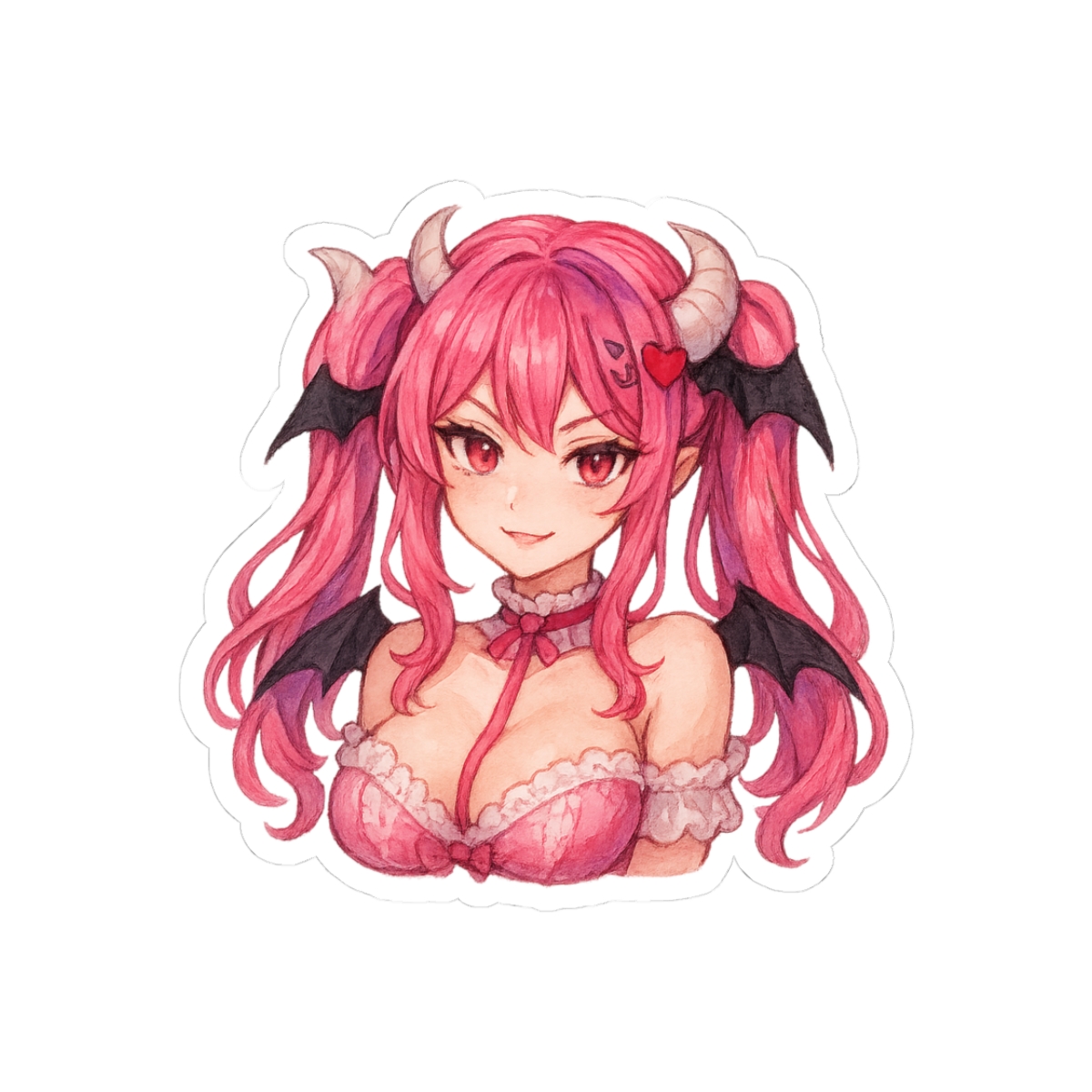 Silvervale Ironmouse VShojo Collab Sticker | Cute VTuber Decal