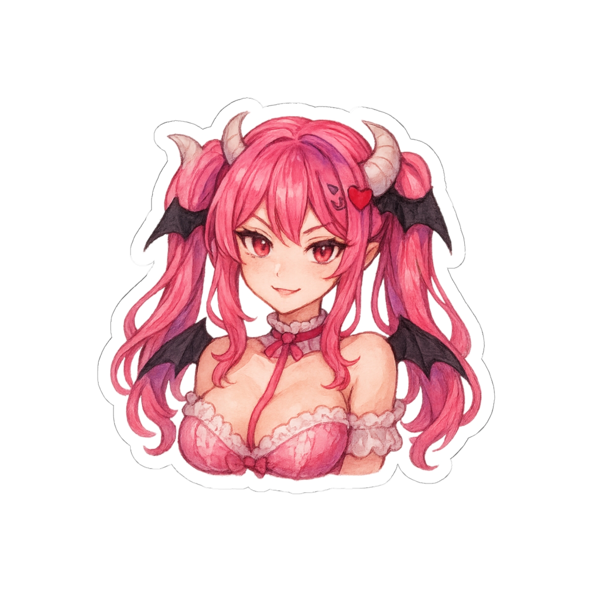Silvervale Ironmouse VShojo Collab Sticker | Cute VTuber Decal