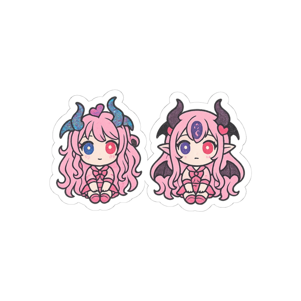 Cute Ironmouse Chibi VTuber Sticker | Adorable Gremlin Vinyl Decal