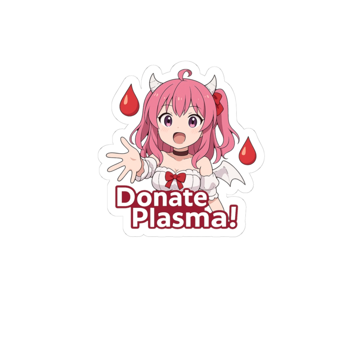 Ironmouse Mario Party Style Sticker 2nd Donate