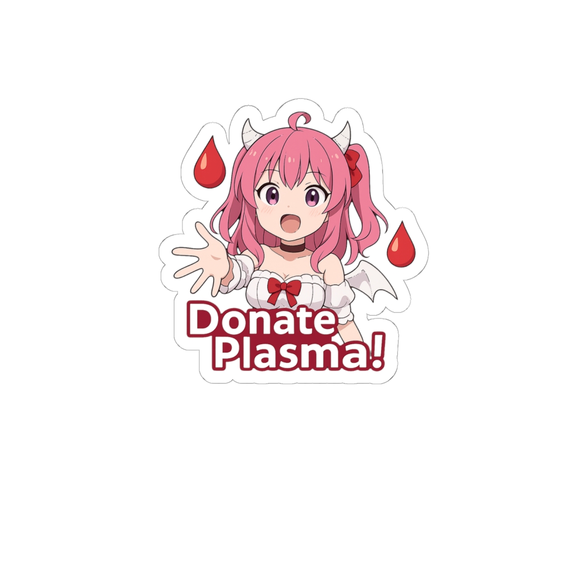 Ironmouse Mario Party Style Sticker 2nd Donate