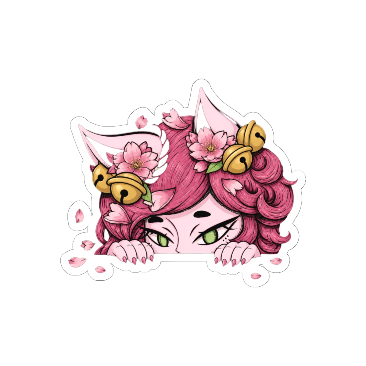 Peeking Kitsune
